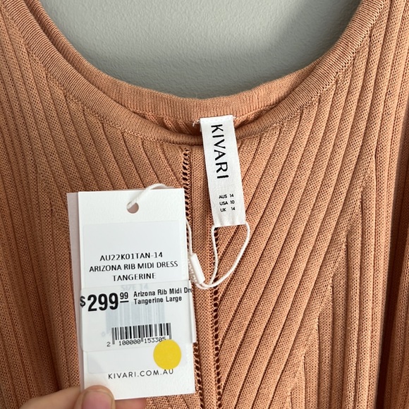 KIVARI Arizona Rib Midi Dress - Picture 9 of 10